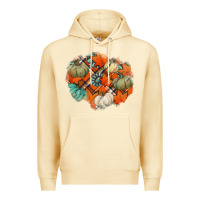 Pina Colada fall autumn patches Premium Hoodie - Jasminsmagicworld