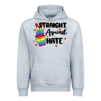 Heather Grey gay pride Urban Hoodie - MaliasSmallBusiness