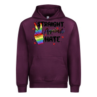 Mauve Wine gay pride Urban Hoodie - MaliasSmallBusiness