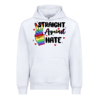 White gay pride Urban Hoodie - MaliasSmallBusiness