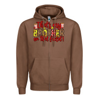 Chestnut that s my brother on that field Zipper Hoodie - Zillion Design Studio
