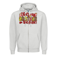 Dove Grey that s my brother on that field Zipper Hoodie - Zillion Design Studio