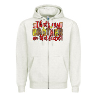 Oatmeal Heather that s my brother on that field Zipper Hoodie - Zillion Design Studio