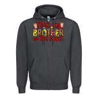 Smoke that s my brother on that field Zipper Hoodie - Zillion Design Studio