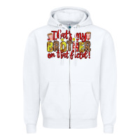 White that s my brother on that field Zipper Hoodie - Zillion Design Studio