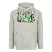 Moon Dust st.patricks love nurse Heavyweight Hoodie - RacoonDesign