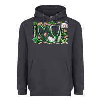 Smoke st.patricks love nurse Heavyweight Hoodie - RacoonDesign