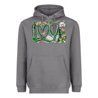 Storm st.patricks love nurse Heavyweight Hoodie - RacoonDesign