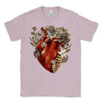 Lilac Flower anatomical heart Classic Tee - RanaPortraitStore