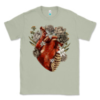 Matcha Flower anatomical heart Classic Tee - RanaPortraitStore