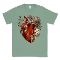 Sage Flower anatomical heart Classic Tee - RanaPortraitStore