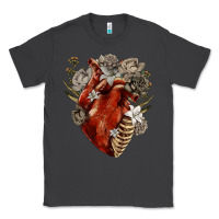 Smoke Flower anatomical heart Classic Tee - RanaPortraitStore