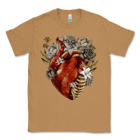 Toasted Coconut Flower anatomical heart Classic Tee - RanaPortraitStore