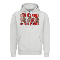 Dove Grey that s my brother on that field Zipper Hoodie - Zillion Design Studio