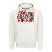 Oatmeal Heather that s my brother on that field Zipper Hoodie - Zillion Design Studio