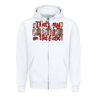 White that s my brother on that field Zipper Hoodie - Zillion Design Studio