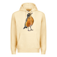 Pina Colada American Robin Bird Premium Hoodie - LillyAllenDesigns