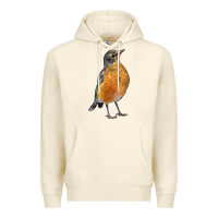 Sandshell American Robin Bird Premium Hoodie - LillyAllenDesigns
