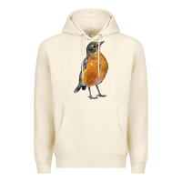 Tofu American Robin Bird Premium Hoodie - LillyAllenDesigns