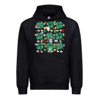 Black teacher st patrick day clovers Urban Hoodie - MaliasSmallBusiness
