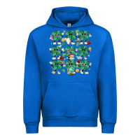 Cobalt teacher st patrick day clovers Urban Hoodie - MaliasSmallBusiness