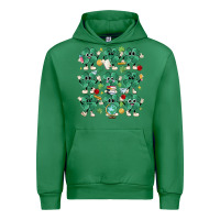 Emerald teacher st patrick day clovers Urban Hoodie - MaliasSmallBusiness