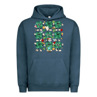 Teacher St Patrick Day Clovers Urban Hoodie | Teevron
