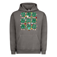 Pigment Tornado teacher st patrick day clovers Urban Hoodie - MaliasSmallBusiness