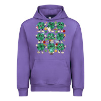 Tulip teacher st patrick day clovers Urban Hoodie - MaliasSmallBusiness
