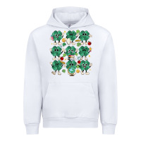 White teacher st patrick day clovers Urban Hoodie - MaliasSmallBusiness