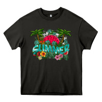 Asphalt Summer Heavy Core Tee - CowhideDigitalArt