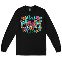 Black best mom ever Long Sleeve Tee - RanaPortraitStore