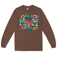 Chestnut best mom ever Long Sleeve Tee - RanaPortraitStore
