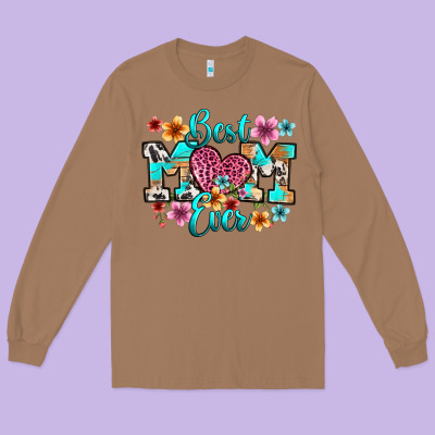 Long Sleeve Tee best mom ever