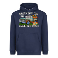 Navy Get Out Of My Way It's Pumpkin Spice Season Heavyweight Hoodie - CowhideDigitalArt
