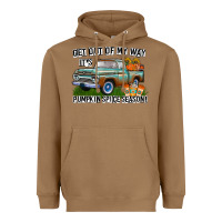 Toasted Coconut Get Out Of My Way It's Pumpkin Spice Season Heavyweight Hoodie - CowhideDigitalArt