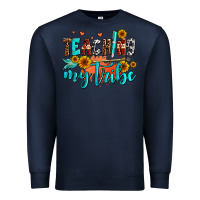 Navy teaching my tribe Premium Sweatshirt - AdoDesignShop