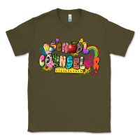 Army Green school counselor Classic Tee - Zillion Design Studio