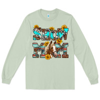 Matcha show mom horse Long Sleeve Tee - RanaPortraitStore
