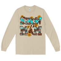 Mushroom show mom horse Long Sleeve Tee - RanaPortraitStore