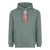 Sage windmill fa element Heavyweight Hoodie - FaDigitalArtStudio