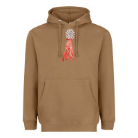 Toasted Coconut windmill fa element Heavyweight Hoodie - FaDigitalArtStudio