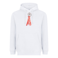 White windmill fa element Heavyweight Hoodie - FaDigitalArtStudio