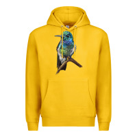 Lemon Ruby Throcuted Hummingbird Premium Hoodie - LillyAllenDesigns