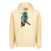 Pina Colada Ruby Throcuted Hummingbird Premium Hoodie - LillyAllenDesigns