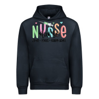 Navy coffee scrubs rubber gloves nurse Urban Hoodie - MaliasSmallBusiness