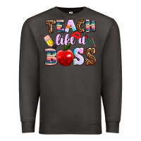 Smoke teach like a boss Premium Sweatshirt - AdoDesignShop