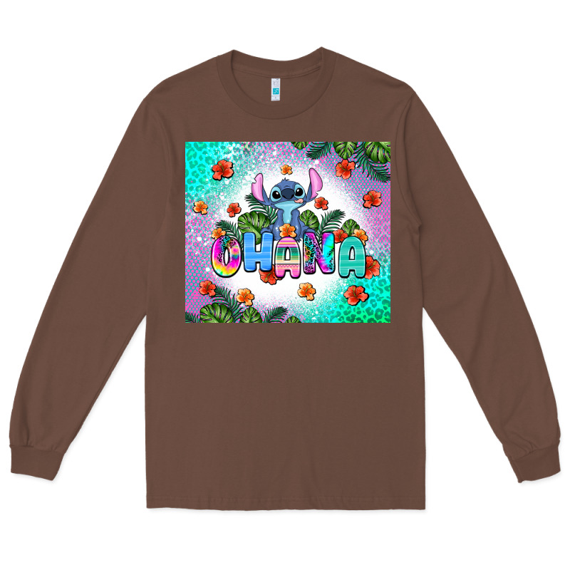 Ohana Stitch Long Sleeve Tee by AdoDesignShop | Teevron