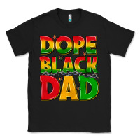 Black dope black dad with stars Classic Tee - texasbilliewilder