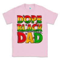 Bubblegum Pink dope black dad with stars Classic Tee - texasbilliewilder
